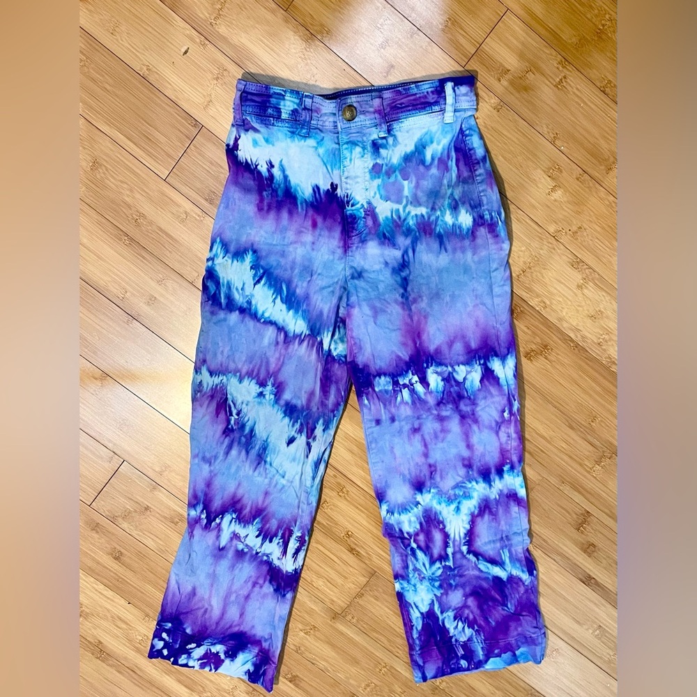 Marine Layer Tie Dye Ice Dye Geode Size 0 Jeans — One Of A Kind.
